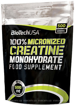 Фото BioTechUSA 100% Creatine Monohydrate Пакет 500 г