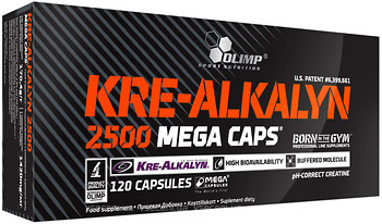 Фото Olimp Kre-Alkalyn 2500 Mega Caps 120 капсул