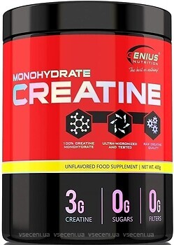 Фото Genius Nutrition Creatine Monohydrate 400 г