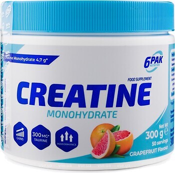 Фото 6PAK Nutrition Creatine Monohydrate 300 г