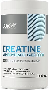 Фото OstroVit Creatine Monohydrate Tabs 3000 300 таблеток