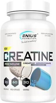 Фото Genius Nutrition Creatine Premium 60 капсул