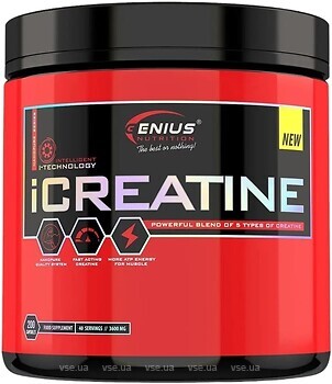 Фото Genius Nutrition iCreatine 200 капсул