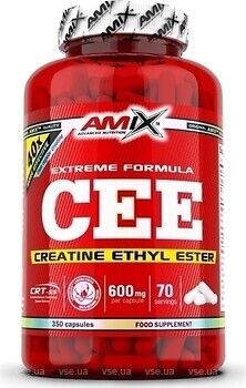 Фото Amix CEE Creatine Ethyl Ester 350 капсул