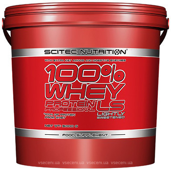 Фото Scitec Nutrition 100% Whey Protein Professional LS 5000 г