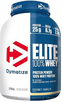 Фото Dymatize Elite 100% Whey 2100 г