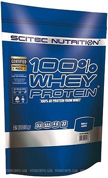 Фото Scitec Nutrition 100% Whey Protein 1000 г