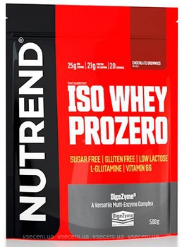 Фото Nutrend Iso Whey Prozero 500 г