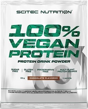Фото Scitec Nutrition 100% Vegan Protein 33 г
