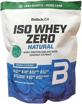 Фото BioTechUSA ISO Whey Zero Natural 1000 г