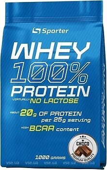 Фото Sporter Whey 100% Protein 1000 г