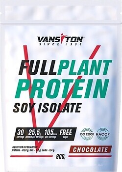 Фото Vansiton Full Plant Protein Soy Isolate 900 г