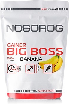 Фото Nosorog Gainer Big Boss 1500 г Banana