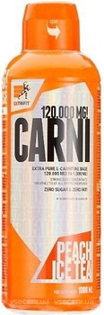 Фото Extrifit Carni Liquid 120000 mg 1000 мл Peach Ice Tea