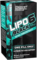 Фото Nutrex Research Lipo-6 Black Hers Ultra Concentrate 60 капсул