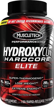 Фото Muscletech HydroxyCut Hardcore Elite 100 капсул