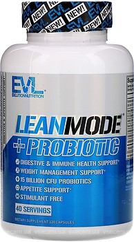 Фото Evlution Nutrition Leanmode + Probiotic 120 капсул