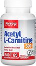 Фото Jarrow Formulas Acetyl L-Carnitine 500 120 капсул