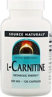 Фото Source Naturals L-Carnitine 120 капсул