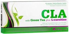 Фото Olimp CLA With Green Tea Plus L-Carnitine 60 капсул