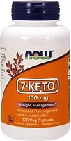 Фото Now Foods 7-Keto 100 мг 120 капсул