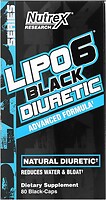 Фото Nutrex Research Lipo-6 Black Diuretic 80 капсул