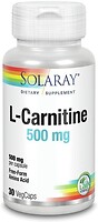 Фото Solaray L-Carnitine 500 mg 30 капсул