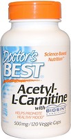 Фото Doctor's Best Acetyl-L-Carnitine Biosint 120 капсул