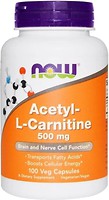 Фото Now Foods Acetyl-L-Carnitine 500 100 капсул