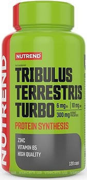 Фото Nutrend Tribulus Terrestris Turbo 120 капсул