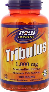 Фото Now Foods Tribulus 1000 mg 180 таблеток