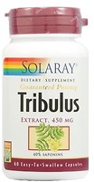 Фото Solaray Tribulus Extract 450 mg 60 капсул