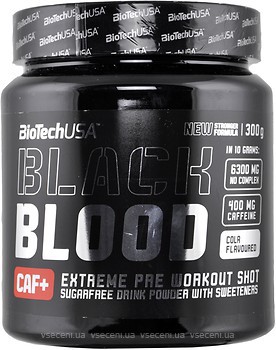 Фото BioTechUSA Black Blood CAF+ 300 г Cola