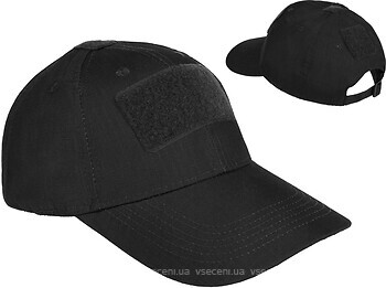 Фото Mil-Tec бейсболка тактическая Black (12319002)