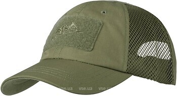 Фото Helikon-Tex бейсболка тактическая Vent Olive Green (CZ-BBV-PR-02)