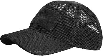 Фото Helikon-Tex бейсболка тактическая Mesh Black (CZ-BBM-PO-01)