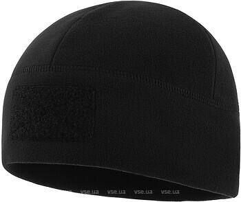 Фото M-Tac шапка с липучкой Watch Cap Elite флис (320 г/м2) Black (40029002)
