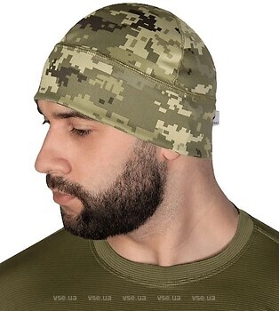 Фото Camo-Tec шапка тактическая Beanie 2.0 CoolPass пиксель (7909)