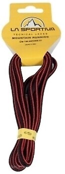 Фото La Sportiva Mountain Running Laces 130 см Black/Red (1052-9MRBR)