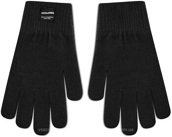 Фото Jack & Jones Jachenry Knit Gloves Black (12158446-Black)