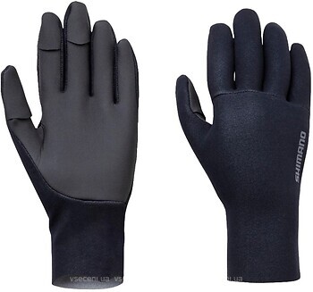 Фото Shimano Chloroprene EXS 3 Cover Gloves Black