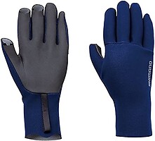 Фото Shimano Chloroprene EXS 3 Cut Gloves Blue