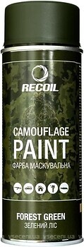 Фото RecOil Camouflage Paint 400 мл Forest Green Зеленый лес (HAM103)