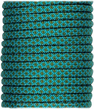 Фото TrekLine Paracord Type III 550 Moss Ice Mint Snake 406 10м (TREK-550.406)