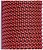 Фото TrekLine Paracord Type III 550 Red Snake 262 10м (TREK-550.262)