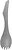 Фото Sea To Summit Delta Spork Titanium Gray (STS ADSPORKGY)