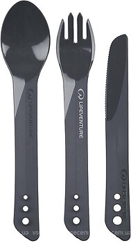 Фото Lifeventure Ellipse Camping Cutlery Graphite (75013)