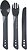 Фото Lifeventure Ellipse Camping Cutlery Graphite (75013)