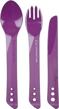 Фото Lifeventure Ellipse Camping Cutlery Purple (75040)