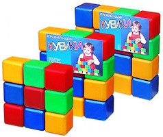 Фото M-Toys Кубики цветные 9 шт (151124)
